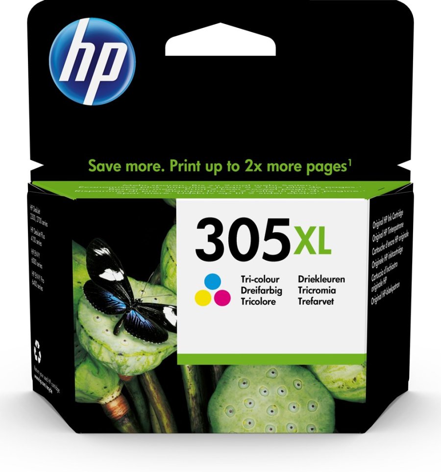 HP Original 305XL-blkpatron med stor kapacitet, trefarvet #2