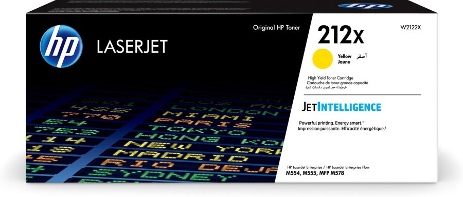 HP 212X High Yield Yellow Original LaserJet Toner Cartridge #2