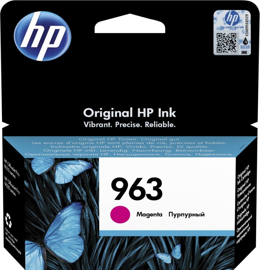 HP 963 Original Ink-blkpatron, magenta #2