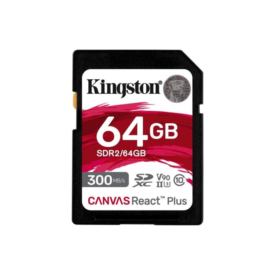 SD Card  64GB Kingston SDXC React+ 300 #1