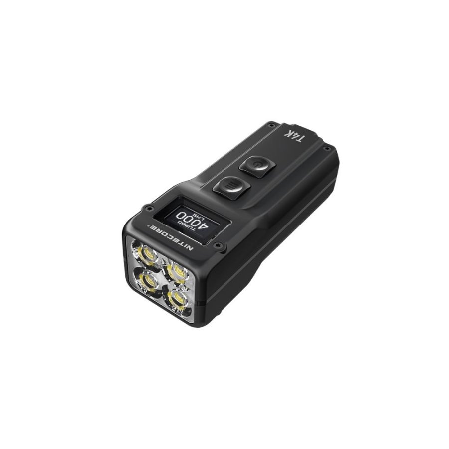 Nitecore T4K lommelygte Sort Nglering med lommelygte LED #2