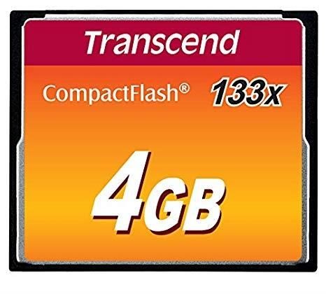 Transcend TS4GCF133 hukommelseskort 4 GB CompactFlash MLC #2