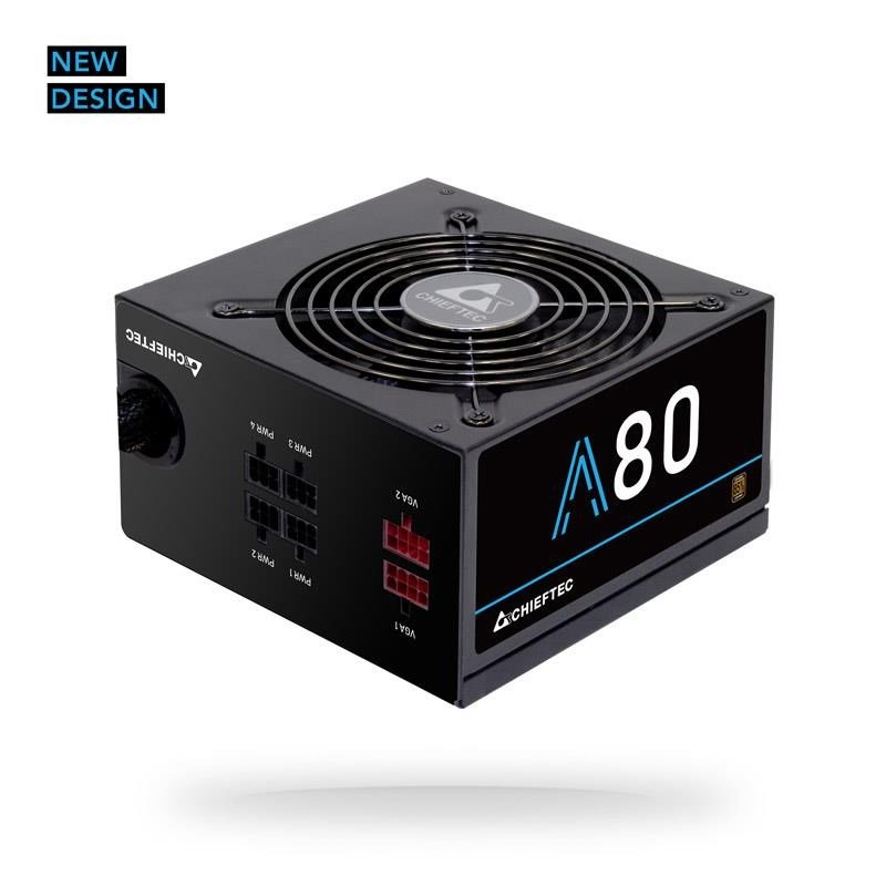 Chieftec CTG-750C enhed til str�mforsyning 750 W 24-pin ATX ATX Sort #2