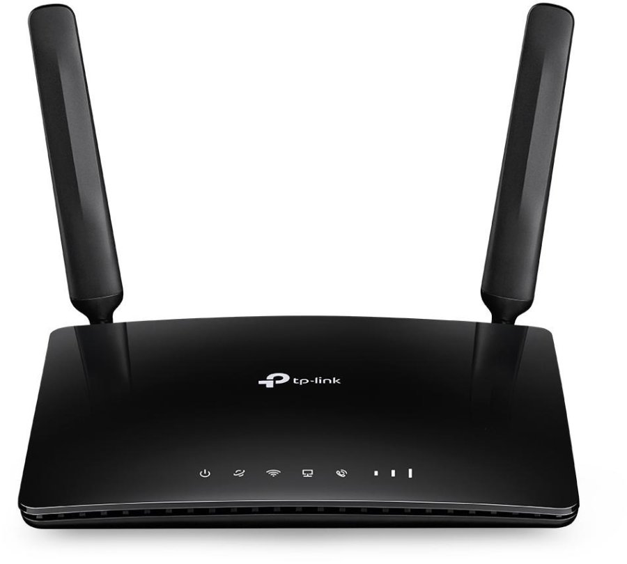 TP-Link TL-MR6500v trdls router Hurtigt ethernet Enkelt band (2,4 GHz) 4G Sort #2