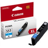 Canon CLI-551XLC blkpatron 1 stk Original Hjt (XL) udbytte Foto cyan #2