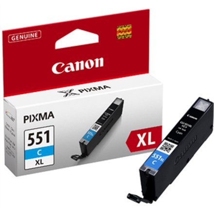 Canon CLI-551XLC blkpatron 1 stk Original Hjt (XL) udbytte Foto cyan #2