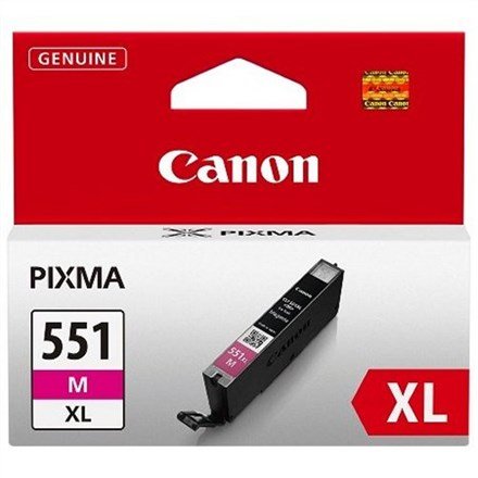 Canon CLI-551XL blkpatron 1 stk Original Hjt (XL) udbytte Foto magenta #2