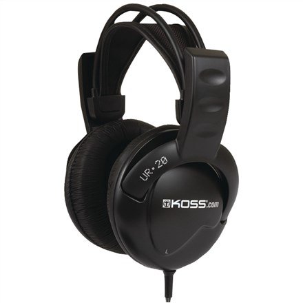 Koss UR20 Hovedtelefoner Ledningsfrt Headset Musik Sort #2