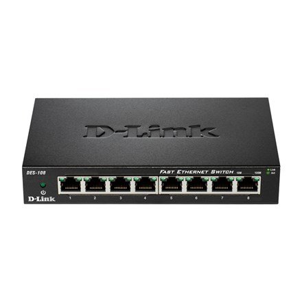 D-Link DES-108 Sort #2