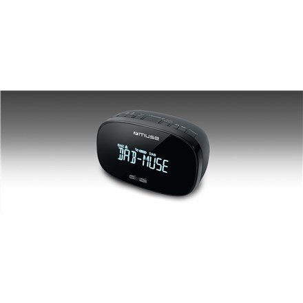 Muse | M-150 CDB | Alarm function | AUX in | Black | DAB+/FM Dual Alarm Clock Radio #1