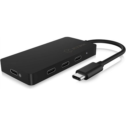 ICY BOX IB-HUB1429-CPD USB 3.2 Gen 2 (3.1 Gen 2) Type-C 10000 Mbit/s Sort #2