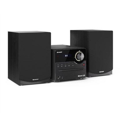 Sharp XL-B512(BK) stereoanlg Home audio micro system 45 W Sort #2