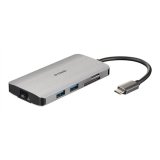 D-Link DUB-M810 Ledningsfrt USB 3.2 Gen 1 (3.1 Gen 1) Type-C Aluminium #2