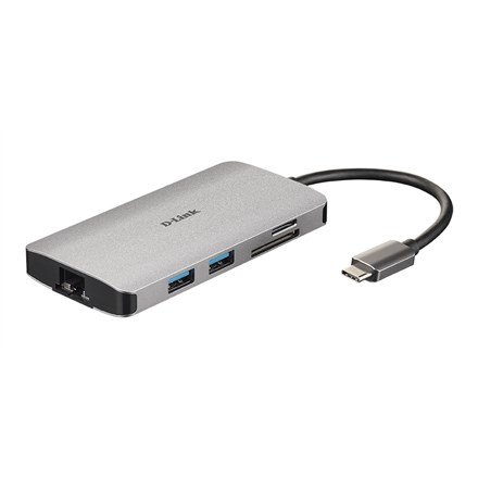 D-Link DUB-M810 Ledningsfrt USB 3.2 Gen 1 (3.1 Gen 1) Type-C Aluminium #2