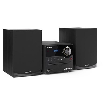 Sharp XL-B517D Home audio micro system 45 W Sort #2
