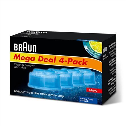 Braun | Refills 4 Pack | Clean and Renew CCR4 3+1 #1