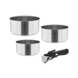Cookware set with detachable handle TEESA COOK EXPERT SINGLE HAND #1