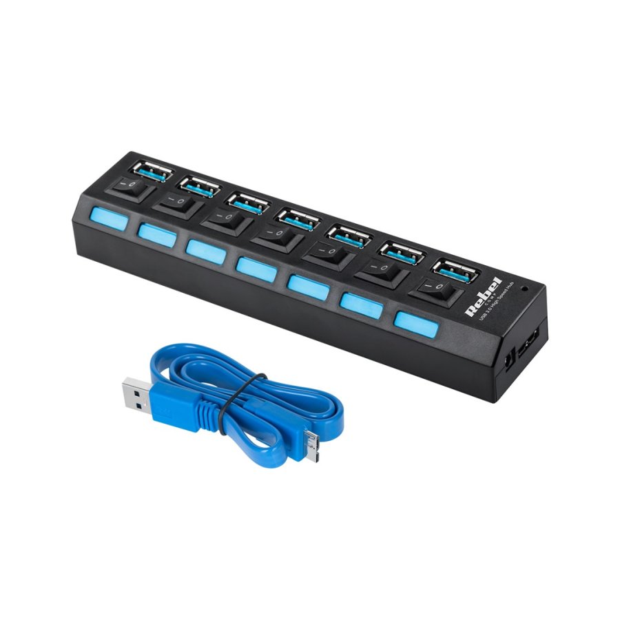 USB 3.0 HUB 7 port Rebel #1