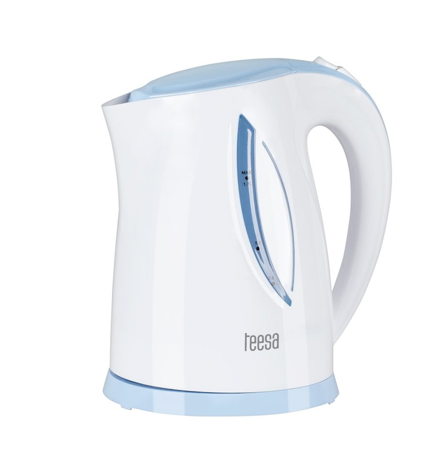 TEESA Electric Kettle, 2200 W, White, 1.7L #1