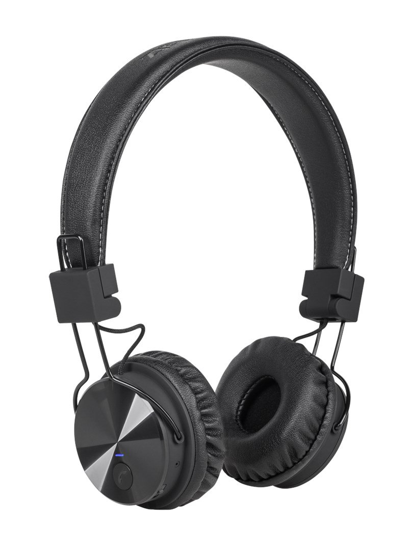 Kruger&Matz wireless on-ear headphones model Wave BT, black #1