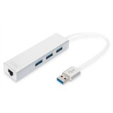 Digitus DA-70250-1 dockingstation USB 3.2 Gen 1 (3.1 Gen 1) Type-A Slv, Hvid #2