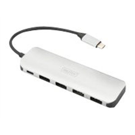 Digitus DA-70242-1 interface hub USB 3.2 Gen 1 (3.1 Gen 1) Type-C 5000 Mbit/s Slv #2