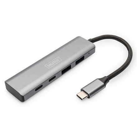 Digitus DA-70245 interface hub USB 3.2 Gen 1 (3.1 Gen 1) Type-C 10000 Mbit/s Gr #2