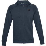 Under Armour Men's Rival Fleece FZ Hoodie Navy Blue 1357111 408 #1