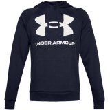 Under Armour Men's Rival Fleece Big Logo HD Navy Blue 1357093 410 #1