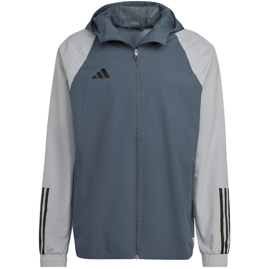 adidas Tiro 23 Competition All-Weather Men's Jacket Grey HU1320 #1