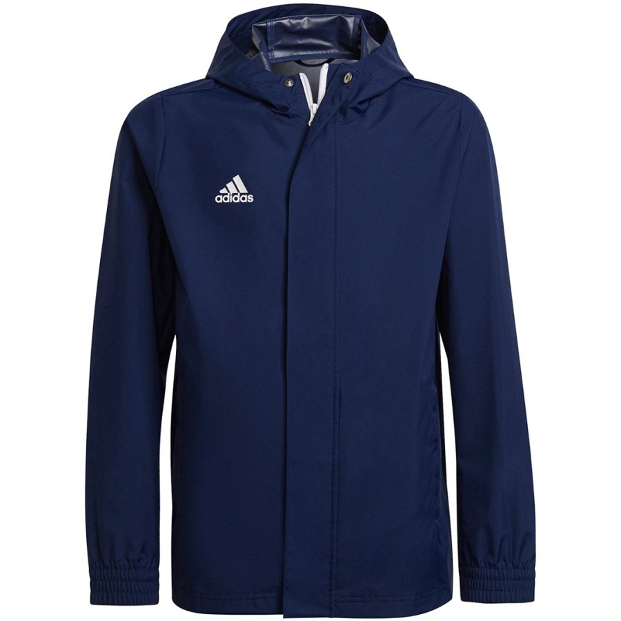 adidas Entrada 22 All-Weather Jacket Navy IK4012 #1
