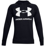 Under Armour Men's Rival Fleece Big Logo HD Sweatshirt Black 1357093 001 #1