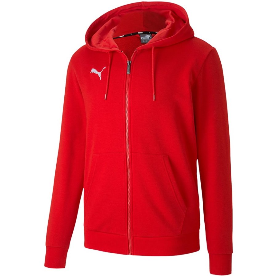 Puma teamGOAL 23 Casuals Hooded Jacket red 656708 01 #1