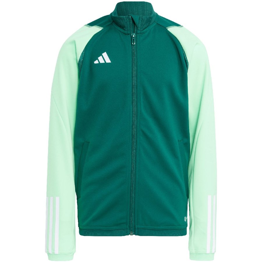 adidas Tiro 23 Competition Training Sweatshirt for kids green HU1314 #1