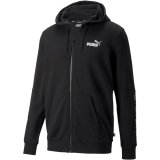 Puma ESS+ Tape Full-Zip Hoodie TR black 848768 01 #1