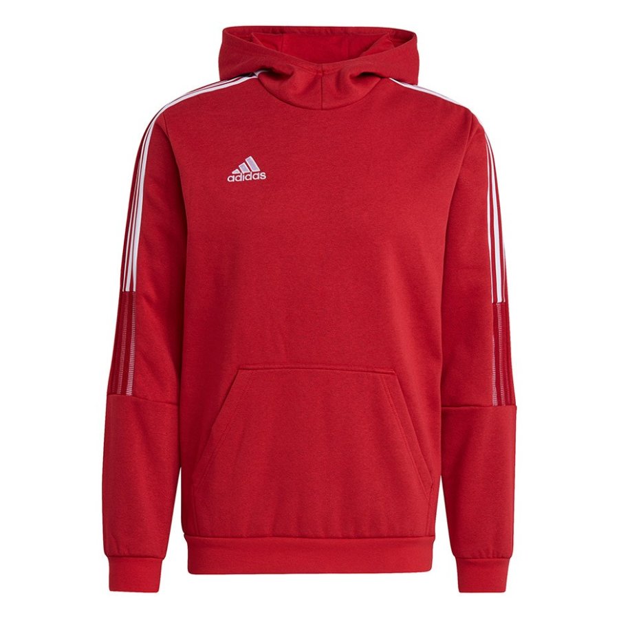 adidas Tiro 21 Men's Sweat Hoody Red GM7353 #1