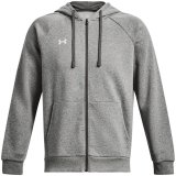 Men's Under Armour Rival Fleece FZ Hoodie grey 1379767 025 #1