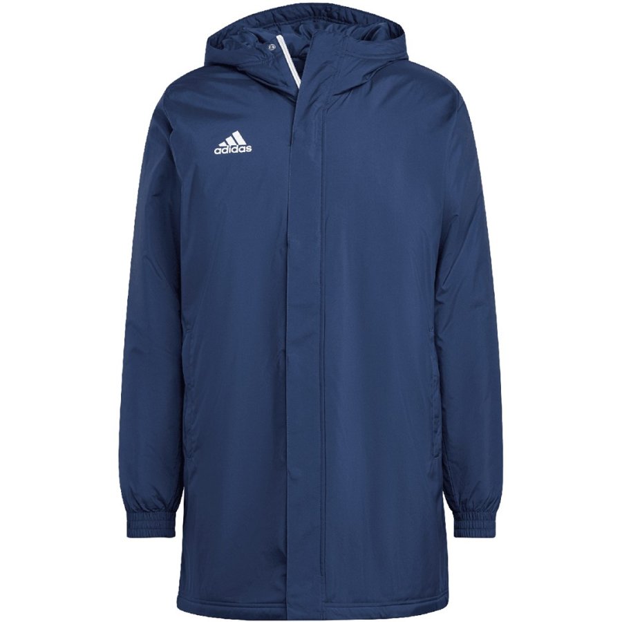 adidas Men's Entrada 22 Stadium Jacket navy blue IB6077 #1