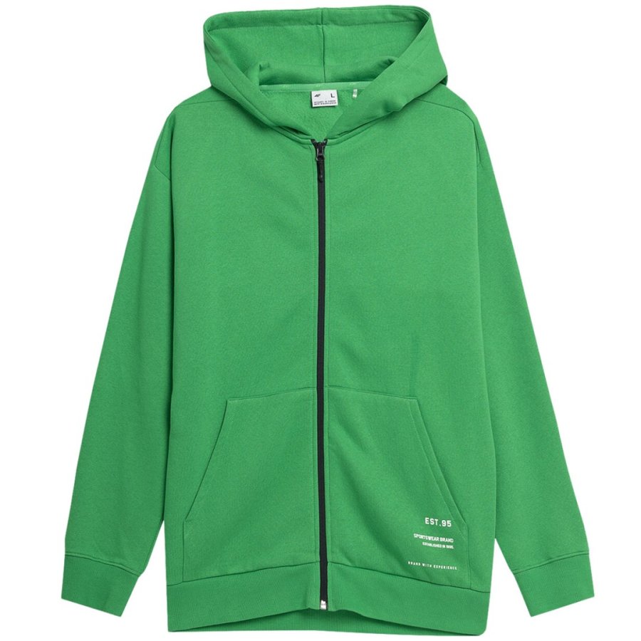 Men's sweatshirt 4F green 4FSS23TSWSM236 41S #1