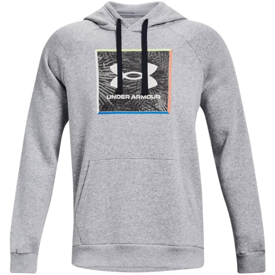 Under Armour UA Rival Flc Graphic Hoodie grey 1370349 011 #1