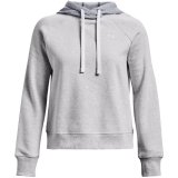 Women's Under Armour Rival Fleece CB Hoodie grey 1373031 014 #1