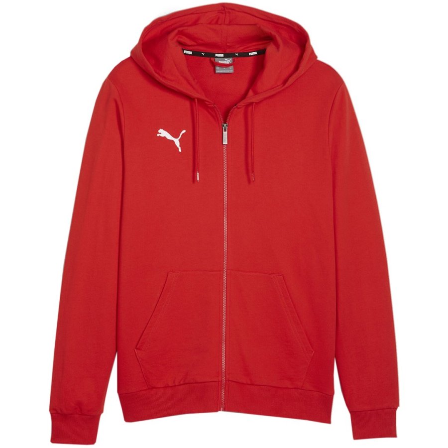 Puma Team Goal Casuals Hooded Red 658595 01 #1