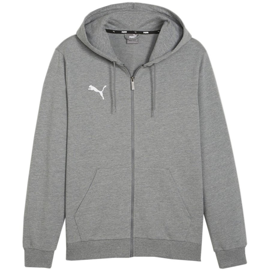 Puma Team Goal Casuals Hooded Grey 658595 33 #1