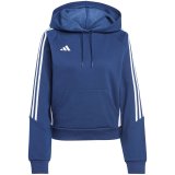 adidas Tiro 24 Hooded Women's Sweatshirt navy blue IR7507 #1