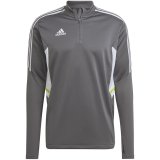 adidas Condivo 22 Training Men's Sweatshirt 1/2 zip gray-white HD2312 #1