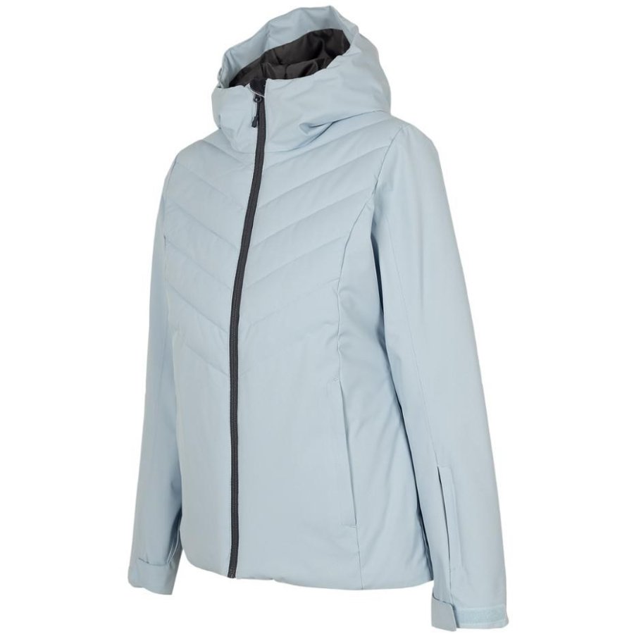 Women's ski jacket 4F light blue H4Z22 KUDN003 34S #1