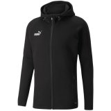 Men's sweatshirt Puma teamFINAL Casuals Hooded Jkt black 657383 03 #1