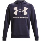 Under Armour Men's Rival Fleece Big Logo HD Sweatshirt Purple 1357093 558 #1
