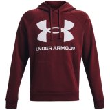 Under Armour Men's Rival Fleece Big Logo HD Sweatshirt burgundy 1357093 690 #1