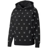 Puma Brand Love AOP Hoodie FL black 535706 01 #1